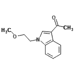 CAS#: 915917-10-1, 1-[1-(2-Methoxyethyl)-1H-indol-3-yl]ethanone