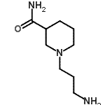 CAS#: 915919-60-7, 1-(3-Aminopropyl)-3-piperidinecarboxamide