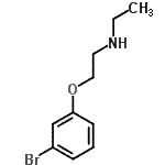 CAS#: 915920-60-4, 2-(3-Bromophenoxy)-N-ethylethanamine