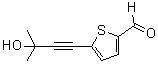 CAS#: 915921-21-0, 5-(3-Hydroxy-3-methyl-1-butyn-1-yl)-2-thiophenecarbaldehyde