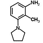 CAS#: 915921-42-5, 2-Methyl-3-(1-pyrrolidinyl)aniline