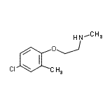 CAS#: 915921-50-5, 2-(4-Chloro-2-methylphenoxy)-N-methylethanamine