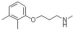 CAS#: 915921-58-3, 3-(2,3-Dimethylphenoxy)-N-methyl-1-propanamine