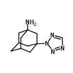 CAS#: 915922-22-4, 3-(2H-Tetrazol-2-yl)-1-adamantanamine