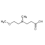 CAS#: 915922-60-0, N-(2-Methoxyethyl)-N-methyl-beta-alanine