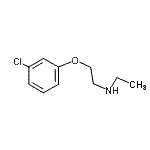CAS#: 915923-34-1, 2-(3-Chlorophenoxy)-N-ethylethanamine