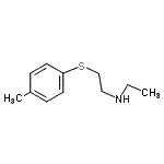 CAS#: 915923-48-7, N-Ethyl-2-[(4-methylphenyl)sulfanyl]ethanamine