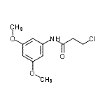 CAS#: 915923-51-2, 3-Chloro-N-(3,5-dimethoxyphenyl)propanamide