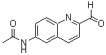 CAS 登录号：915923-55-6， N-(2-甲酰基-6-喹啉基)乙酰胺