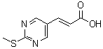 CAS#: 915924-30-0, (2E)-3-[2-(Methylsulfanyl)-5-pyrimidinyl]acrylic acid