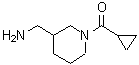 CAS 登录号：915924-36-6， [3-(氨基甲基)-1-哌啶基](环丙基)甲酮