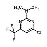 CAS 登录号：915924-97-9， 4-氯-N,N-二甲基-6-(三氟甲基)-2-嘧啶胺