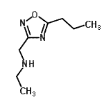 CAS#: 915925-27-8, N-[(5-Propyl-1,2,4-oxadiazol-3-yl)methyl]ethanamine