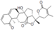 CAS 登录号：91599-21-2， (22R)-14,20,22-三羟基-1-氧代麦角甾-3,5,24-三烯-18,26-二羧酸 18,20:26,22-二内酯