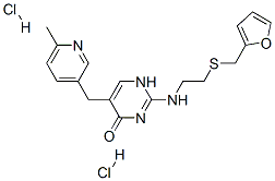 CAS#: 91621-32-8, 2-[[2-[(2-Furylmethyl)Thio]Ethyl]Amino]-5-[(6-Methyl-3-Pyridyl)Methyl]-1H-Pyrimidin-4-One Dihydrochloride