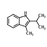CAS#: 91639-44-0, 2-Isopropyl-3-methyl-1H-indole
