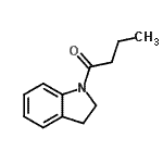 CAS 登录号：91639-92-8， 1-(2,3-二氢-1H-吲哚-1-基)-1-丁酮