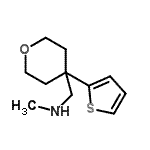 CAS#: 916790-87-9, N-Methyl-1-[4-(2-thienyl)tetrahydro-2H-pyran-4-yl]methanamine