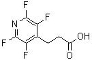 CAS 登录号：916792-08-0， 3-(2,3,5,6-四氟-4-吡啶基)丙酸