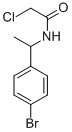 CAS 登录号：91687-65-9， N-[1-(4-溴苯基)乙基]-2-氯乙酰胺