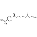 CAS#: 91727-04-7, Ethyl 7-[4-(dimethylamino)phenyl]-7-oxoheptanoate
