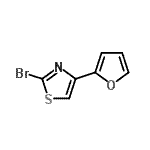 CAS#: 917566-86-0, 2-Bromo-4-(2-furyl)-1,3-thiazole