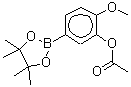 CAS#: 917757-44-9, 3-Acetoxy-4-methoxyphenylboronic acid, pinacol ester