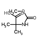 CAS#: 91826-96-9, N-(Methoxycarbonyl)-2-methylalanine