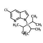 CAS#: 918523-59-8, 5-Chloro-1-(triisopropylsilyl)-1H-pyrrolo[2,3-b]pyridine