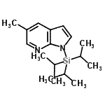 CAS#: 918523-66-7, 5-Methyl-1-(triisopropylsilyl)-1H-pyrrolo[2,3-b]pyridine