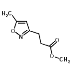 CAS#: 91945-49-2, Methyl 3-(5-methyl-1,2-oxazol-3-yl)propanoate