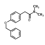 CAS#: 919475-15-3, 2-[4-(Benzyloxy)phenyl]-N,N-dimethylacetamide