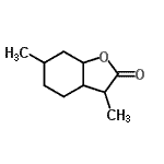 CAS#: 92015-65-1, 3,6-Dimethylhexahydro-1-benzofuran-2(3H)-one