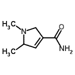 CAS#: 92020-07-0, 1,5-Dimethyl-2,5-dihydro-1H-pyrrole-3-carboxamide