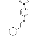 CAS#: 92033-76-6, 1-[2-(4-Nitrophenoxy)ethyl]piperidine