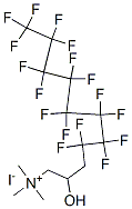 CAS#: 92071-84-6, (4,4,5,5,6,6,7,7,8,8,9,9,10,10,11,11,11-Heptadecafluoro-2-Hydroxyundecyl)Trimethylammonium Iodide