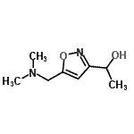 CAS#: 92096-09-8, 1-{5-[(Dimethylamino)methyl]-1,2-oxazol-3-yl}ethanol