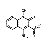 CAS#: 921214-37-1, 4-Amino-1-methyl-3-nitro-1,8-naphthyridin-2(1H)-one