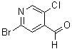 CAS 登录号：921630-14-0， 2-溴-5-氯-4-吡啶甲醛