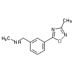 CAS#: 921938-59-2, N-Methyl-1-[3-(3-methyl-1,2,4-oxadiazol-5-yl)phenyl]methanamine