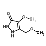 CAS#: 92214-38-5, 4-Methoxy-5-(methoxymethyl)-1,2-dihydro-3H-pyrazol-3-one