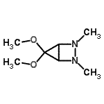 CAS#: 922183-47-9, 5,5-Dimethoxy-2,3-dimethyl-2,3-diazabicyclo[2.1.0]pentane