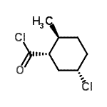 CAS#: 92284-42-9, (1S,2S,5S)-5-Chloro-2-methylcyclohexanecarbonyl chloride