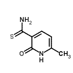 CAS#: 92303-09-8, 6-Methyl-2-oxo-1,2-dihydro-3-pyridinecarbothioamide