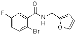 CAS#: 923722-86-5, 2-Bromo-5-fluoro-N-(2-furylmethyl)benzamide