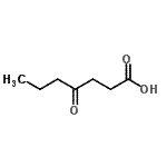CAS#: 924-97-0, 4-Oxoheptanoic acid