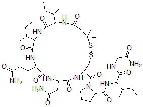 CAS#: 92444-08-1, (SP-4-2)-1-(3-Mercapto-3-methylbutanoic acid)-2-L-leucine-Oxytocin