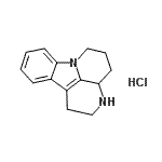 CAS#: 92446-57-6, 2,3,3a,4,5,6-Hexahydro-1H-indolo[3,2,1-de][1,5]naphthyridine hydrochloride (1:1)