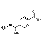 CAS 登录号：924887-08-1， 4-[(1S)-1-肼基乙基]苯甲酸