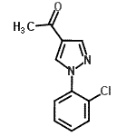 CAS#: 925155-57-3, 1-[1-(2-Chlorophenyl)-1H-pyrazol-4-yl]ethanone